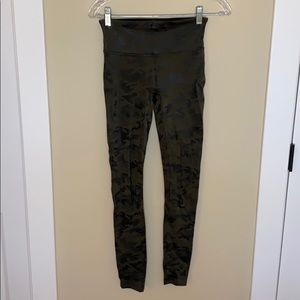 SPANX Faux Leather Camo Legging